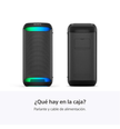 Parlante Bluetooth SONY SRS-XV500 portátil