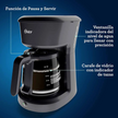 Cafetera OSTER de 12 Tazas con Filtro Permanente BVSTDCS12B-053