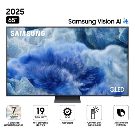 Televisor SAMSUNG 65" QLED Q8F Vision AI Smart TV QN65Q8FAAGXPE 2025