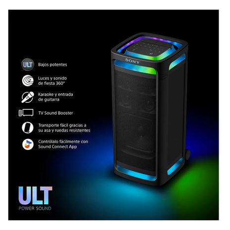 Parlante Bluetooth SONY ULT TOWER 9ACSRS-ULT900AC + SONY SRS-ULT10