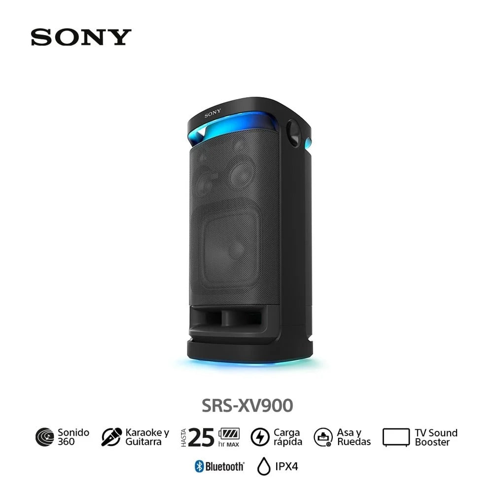 Parlante Bluetooth SONY SRS-XV900 portátil