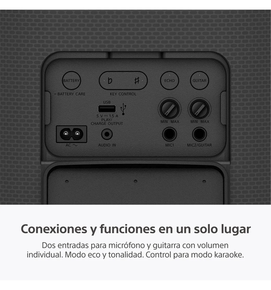 Parlante Bluetooth SONY SRS-XV500 portátil