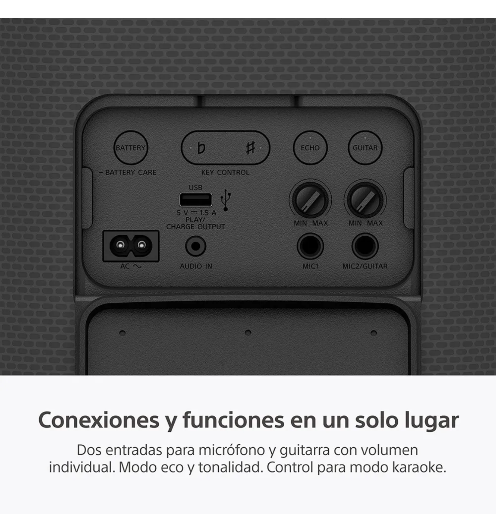 Parlante Bluetooth SONY SRS-XV500 portátil